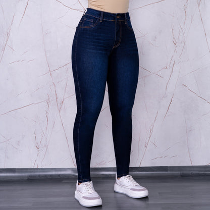 Jeans Skinny Push Up Tiro Alto L6051 - Guethe08 | Fábrica de Jeans