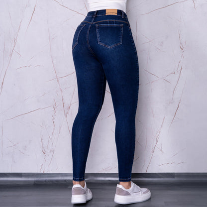 Jeans Skinny Push Up Tiro Alto L6052 - Guethe08 | Fábrica de Jeans