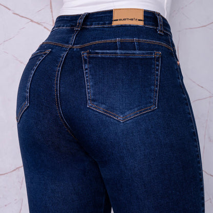Jeans Skinny Push Up Tiro Alto L6052 - Guethe08 | Fábrica de Jeans