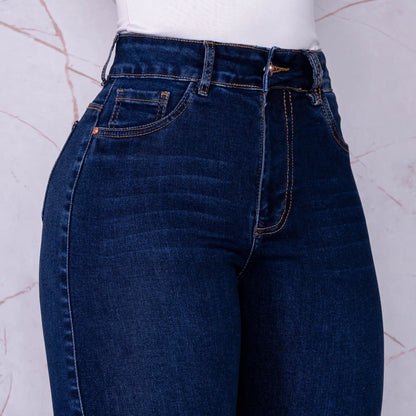 Jeans Skinny Push Up Tiro Alto L6052 - Guethe08 | Fábrica de Jeans