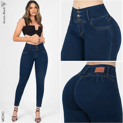 Pack Jeans Mujer Pretina Ancha PK010203 - Guethe08 | Fábrica de Jeans