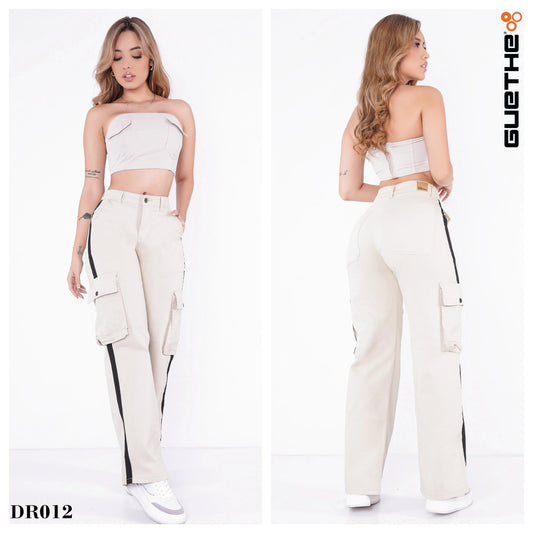Pantalón Drill Cargo DR012 - Guethe08 | Fábrica de Jeans