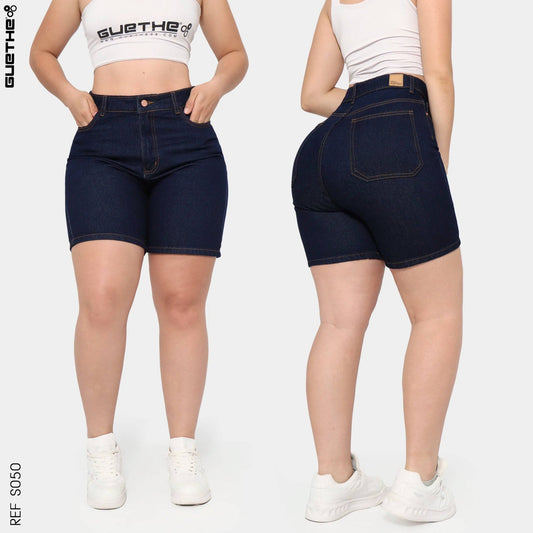 Short Rígido Bicicletero Mujer S050 - Guethe08 | Fábrica de Jeans