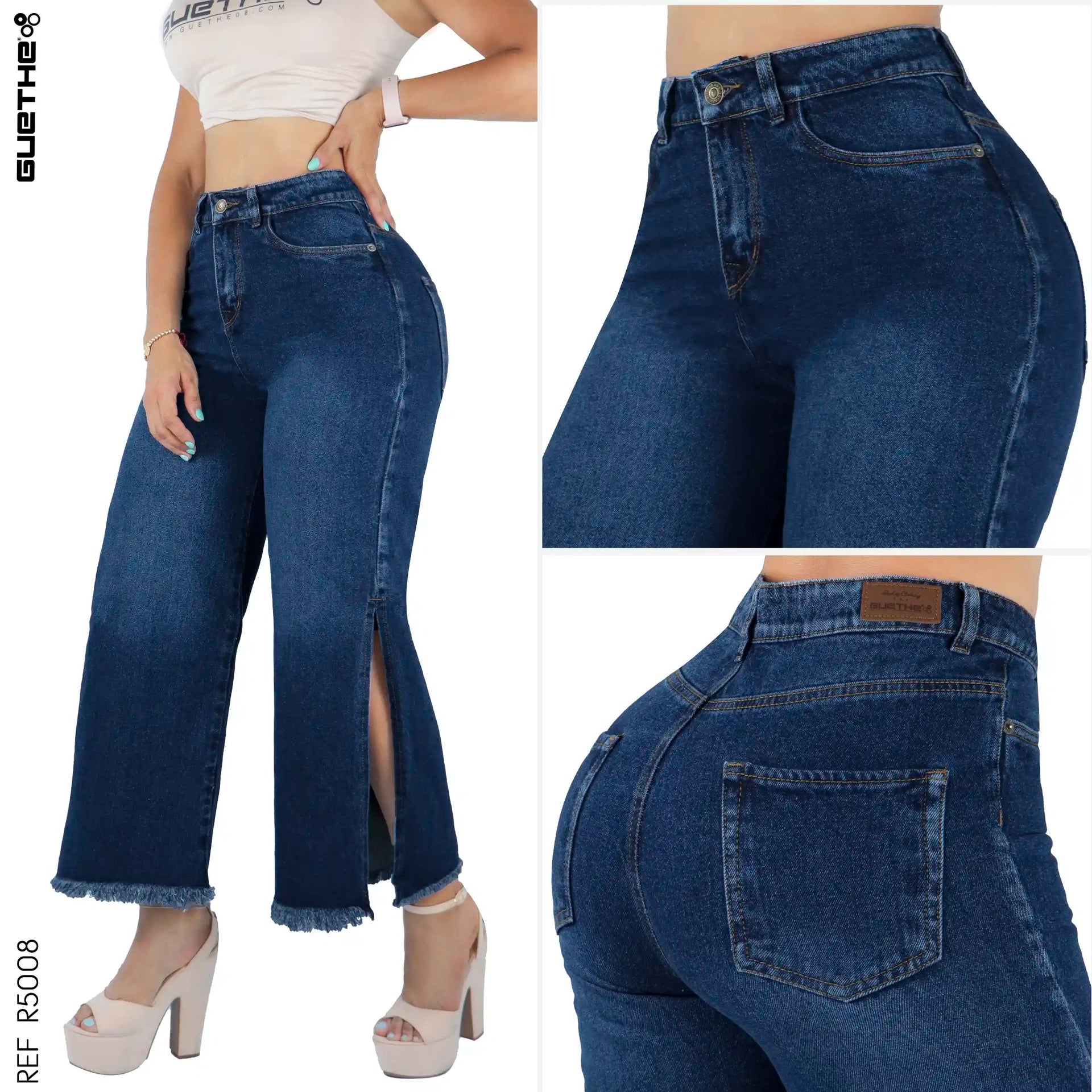 Jeans Mujer Rígido Palazzo R5008 – Guethe08