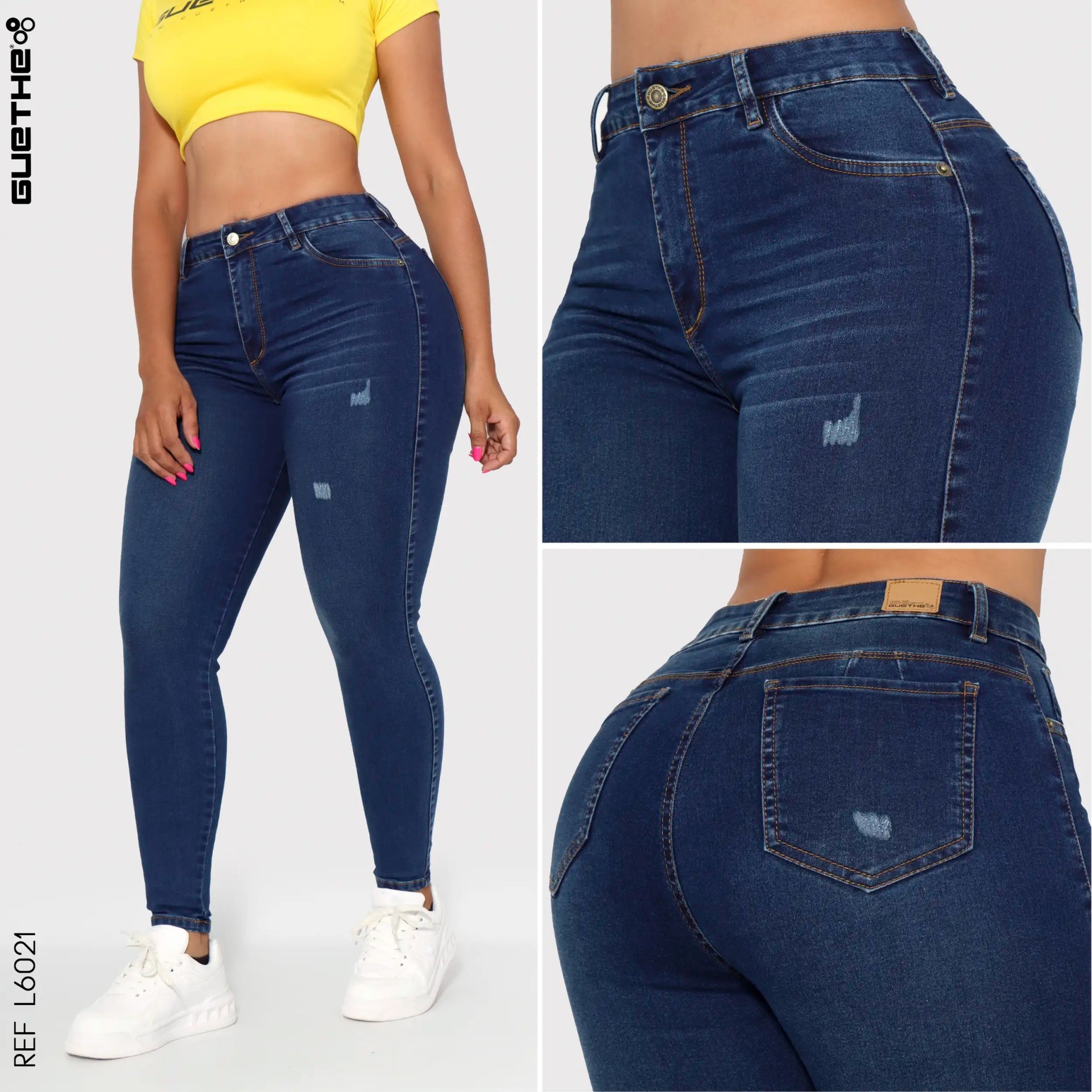 Jeans Con Puño Mujer | Tienda Ganga